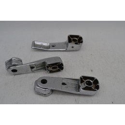 Maniglia interna + leve alzavetro manuali DX e SX Alfa Romeo Giulia GT Dal 1963 al 1975 Cod 105215542600  2411111117880