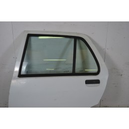 Portiera sportello posteriore SX Renault Clio I Dal 1990 al 1998 Bianco  1656082442161