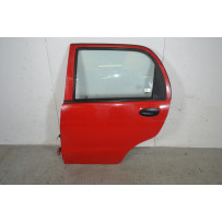 Portiera sportello posteriore SX Daewoo Matiz Dal 1998 al 2007 Rosso  1664377681584