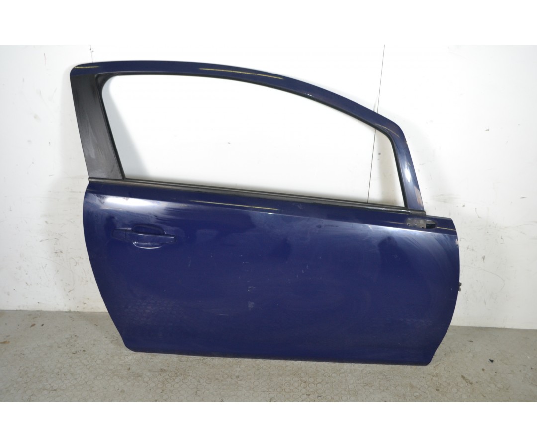 Portiera sportello destro DX Opel Corsa D 3 porte Dal 2006 al 2014 Cod 93191127  1665564388965