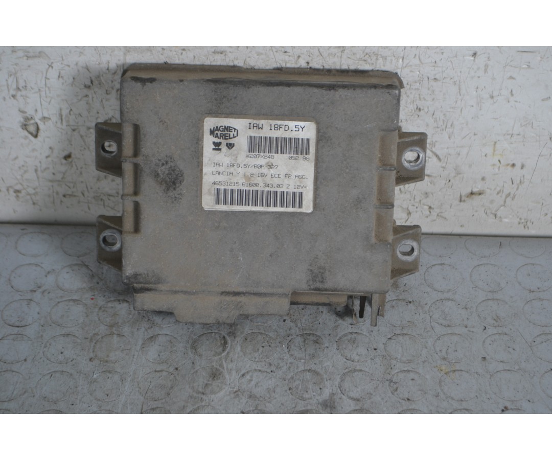 Centralina ECU Lancia Y 1.2 16v Dal 1995 al 2003 Cod 46531215  1666625234429