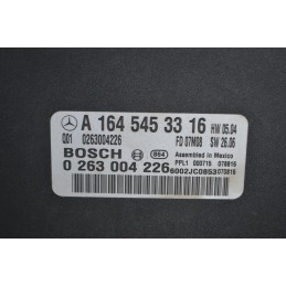 Centralina Sensori di Parcheggio Mercedes ML W164 dal 2005 al 2011 Cod a1645453316  1666792104921