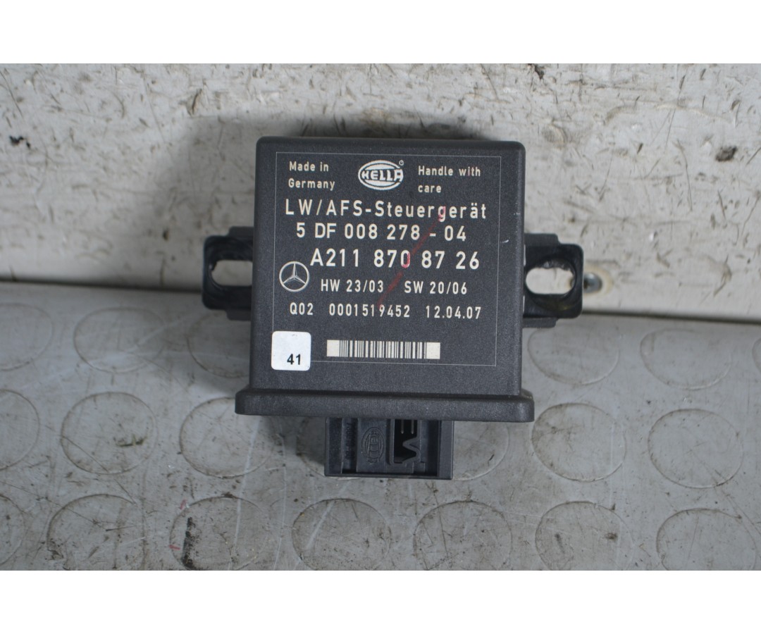 Centralina Controllo Luci Fari Mercedes ML W164 dal 2005 al 2011 Cod a2118708726  1666797115052