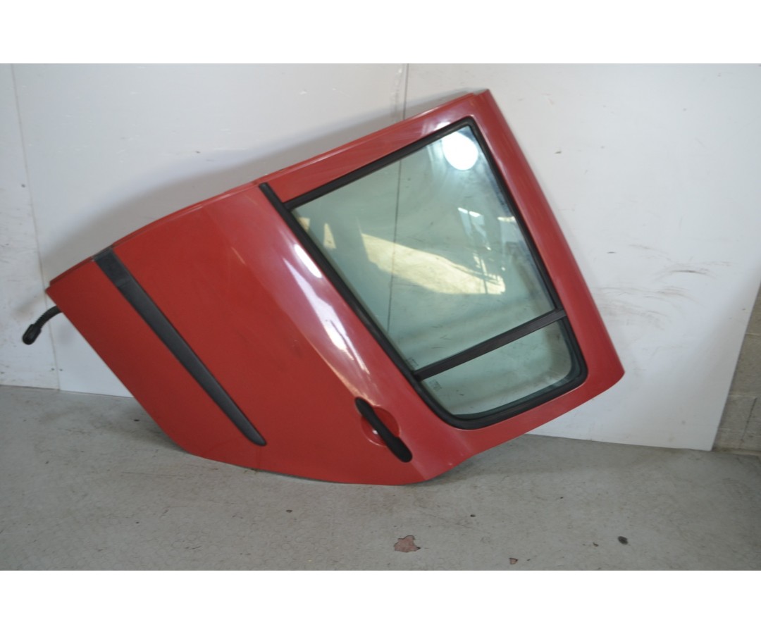 Portiera sportello posteriore SX Renault Modus Dal 2004 al 2013 Rosso  1667905267304