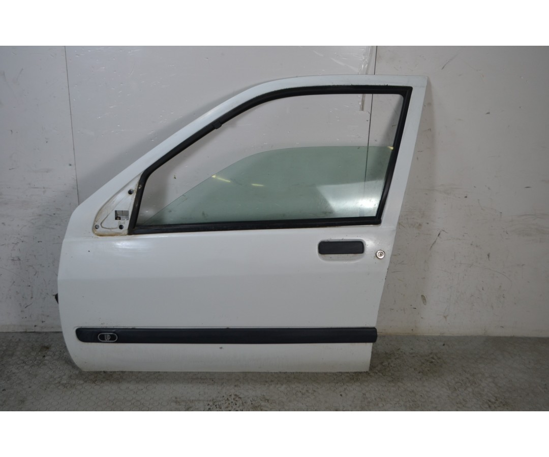 Portiera sportello anteriore SX Renault Clio Dal 1990 al 1998 Colore bianco  1671011401125