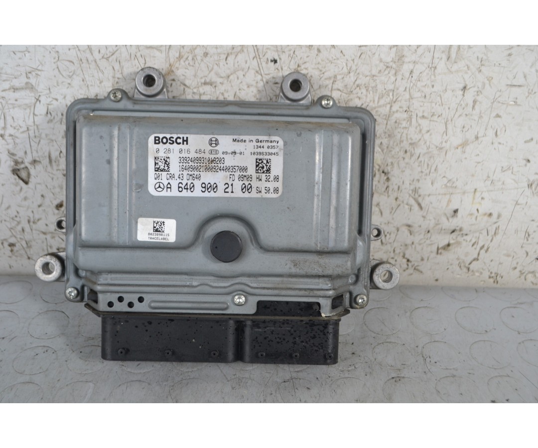 Centralina ECU Mercedes Classe B W145 Dal 2005 al 2011 Cod A6409002100/0281016484  1673881346889