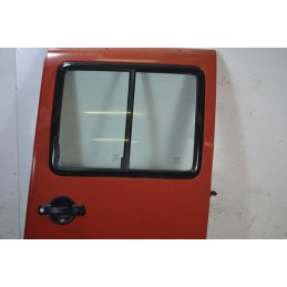 Portiera sportello posteriore laterale SX Fiat Doblo Dal 2000 al 2009 Colore rosso 199  1674134253527