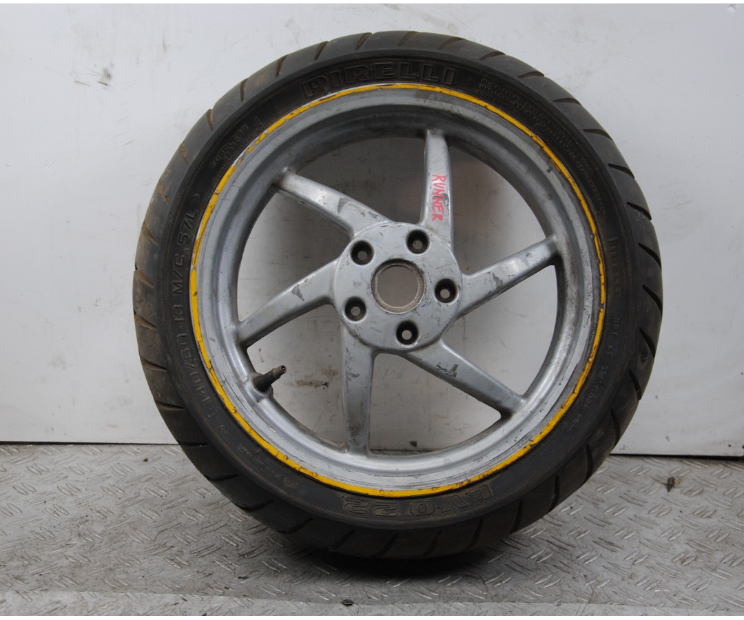 Cerchio posteriore Gilera Runner 50 Dal 1997 al 2013  1676373742183