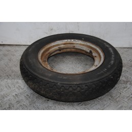 Cerchio Posteriore Piaggio Vespa PX 125 dal 1980 al 1989 Originale Dell'epoca  1676557729788