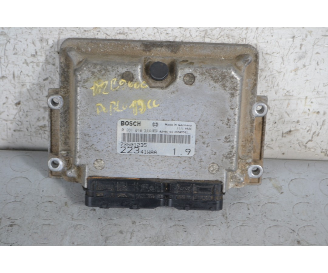 Centralina ECU Fiat Doblo 1.9 JTD dal 2001 al 2004 Cod 73501235  1676649559873