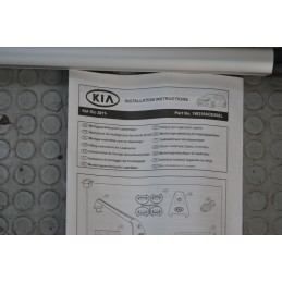 Barre Portapacchi in alluminio Kia Rio UB dal 2011 al 2017 Cod 1w210ade00al  1676979045879