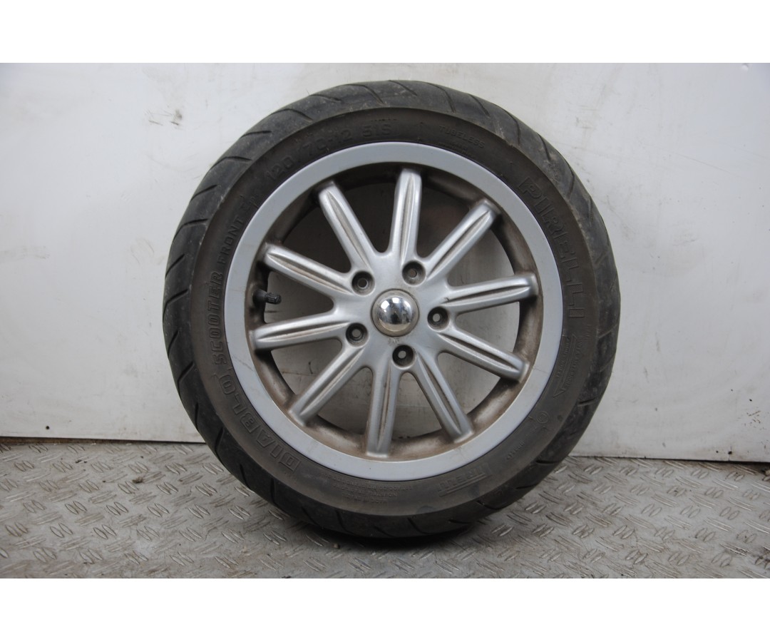 Cerchio Anteriore Piaggio MP3 125 / 300 Yourban ie LT dal 2011 al 2018  1676979715642