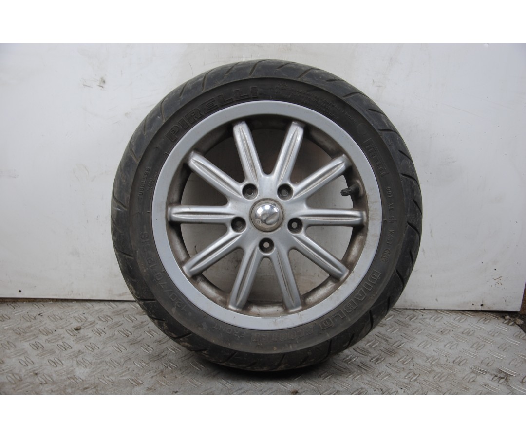Cerchio Anteriore Piaggio MP3 125 / 300 Yourban ie LT dal 2011 al 2018  1676980302169