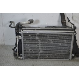 Pacco radiatori + elettroventole Opel Signum Dal 2003 al 2008 Cod 13123751  1677082812167