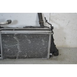 Pacco radiatori + elettroventole Opel Signum Dal 2003 al 2008 Cod 13123751  1677082812167
