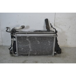 Pacco radiatori + elettroventole Opel Signum Dal 2003 al 2008 Cod 13123751  1677082812167