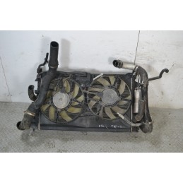 Pacco radiatori + elettroventole Opel Signum Dal 2003 al 2008 Cod 13123751  1677082812167