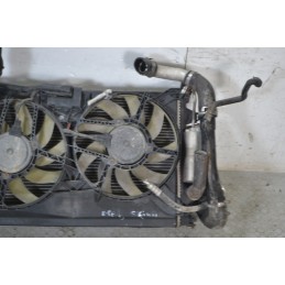Pacco radiatori + elettroventole Opel Signum Dal 2003 al 2008 Cod 13123751  1677082812167
