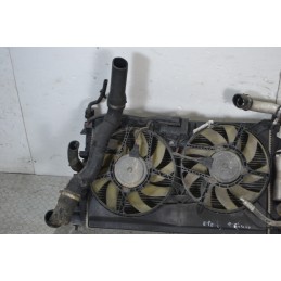 Pacco radiatori + elettroventole Opel Signum Dal 2003 al 2008 Cod 13123751  1677082812167