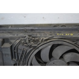 Ossatura calandra con radiatori Peugeot 206 Dal 1998 al 2009 Cod motore KFW  1677575550910