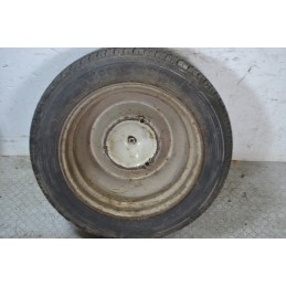 Treno completo cerchi e gomme Citroen Dyane Dal 1967 al 1984 Misura 135 R15  1678356364788