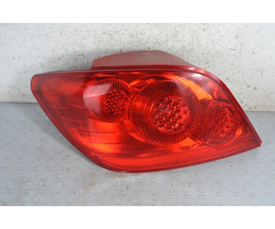 Fanale stop posteriore SX Peugeot 307 Dal 2005 al 2009 Cod 9655767680  1679395345134