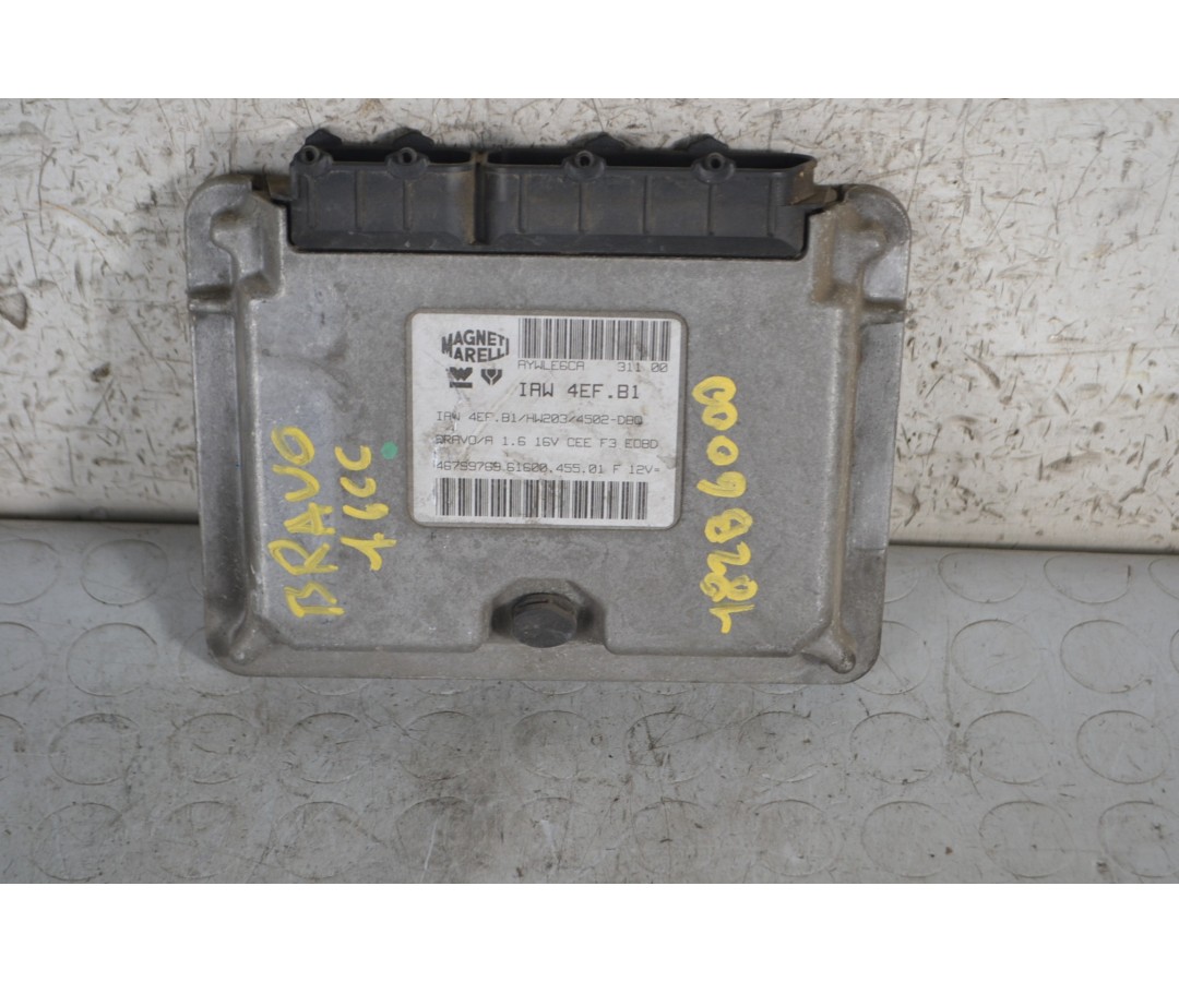 Centralina ECU Fiat Bravo 1.6 Dal 1995 al 2002 Cod 46799769  1680078171735