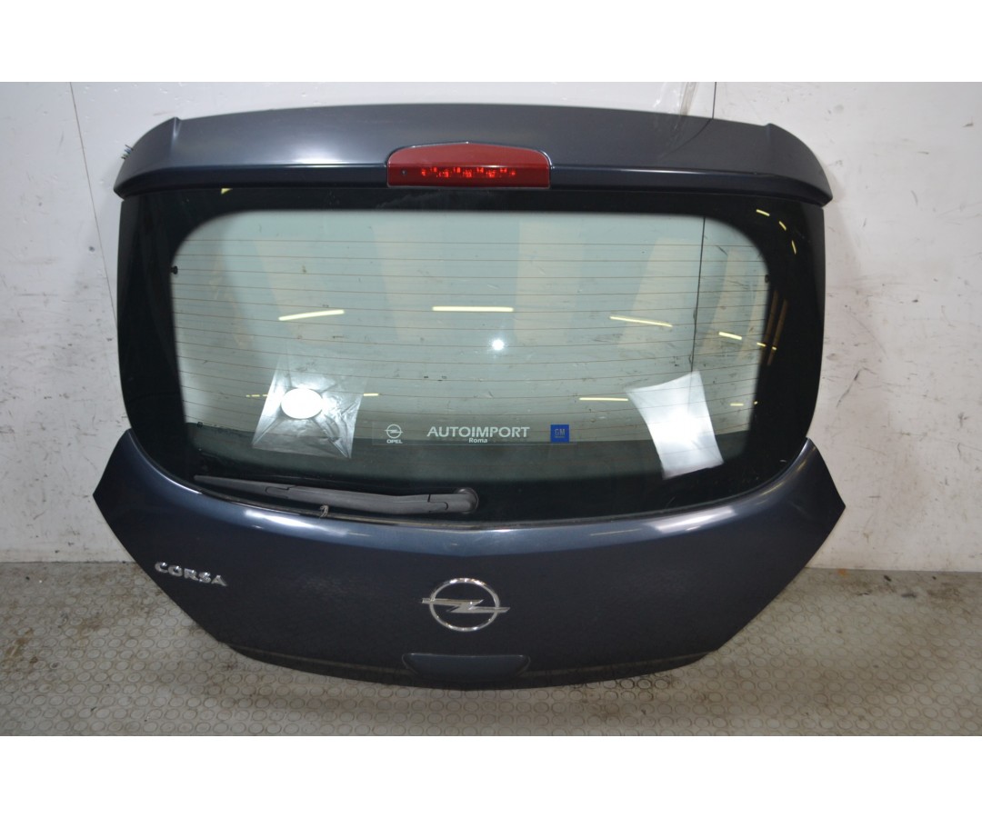 Portellone bagagliaio posteriore Opel Corsa D 3 porte Dal 2006 al 2014 Cod 93192020  1681291403719