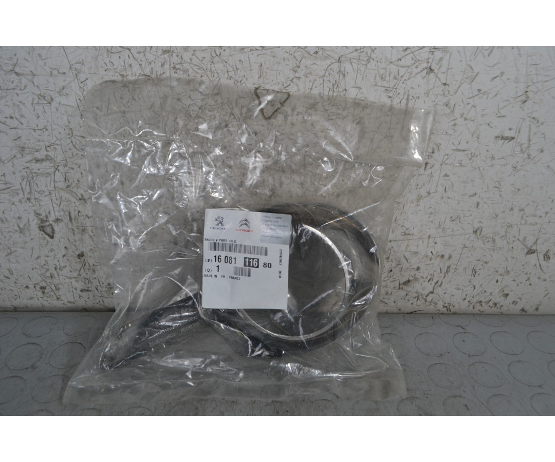 Cornice cromata rivestimento fendinebbia DX Peugeot 208 Dal 2012 al 2019 Cod 1608011680  1682599482772
