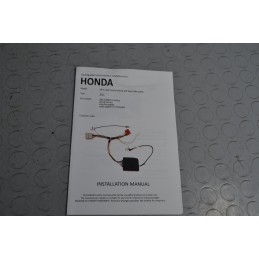 Cornice rivestimento autoradio + cablaggio antenna Honda HR-V / Jazz Dal 2013 al 2019 Cod CJA51  1683037526935