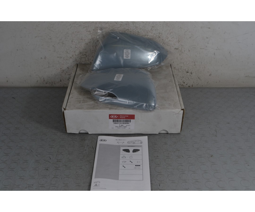Calotte specchietti esterni dx e sx Kia Rio III Dal 2017 al 2023 Cod H8431ADE00SL  1683197504491