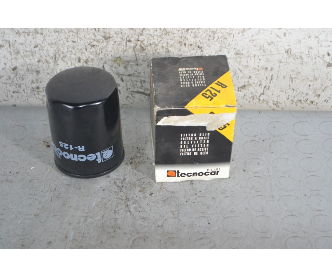 Filtro Olio Alfa Fiat Seat Tecnocar Cod R125  1686148402853