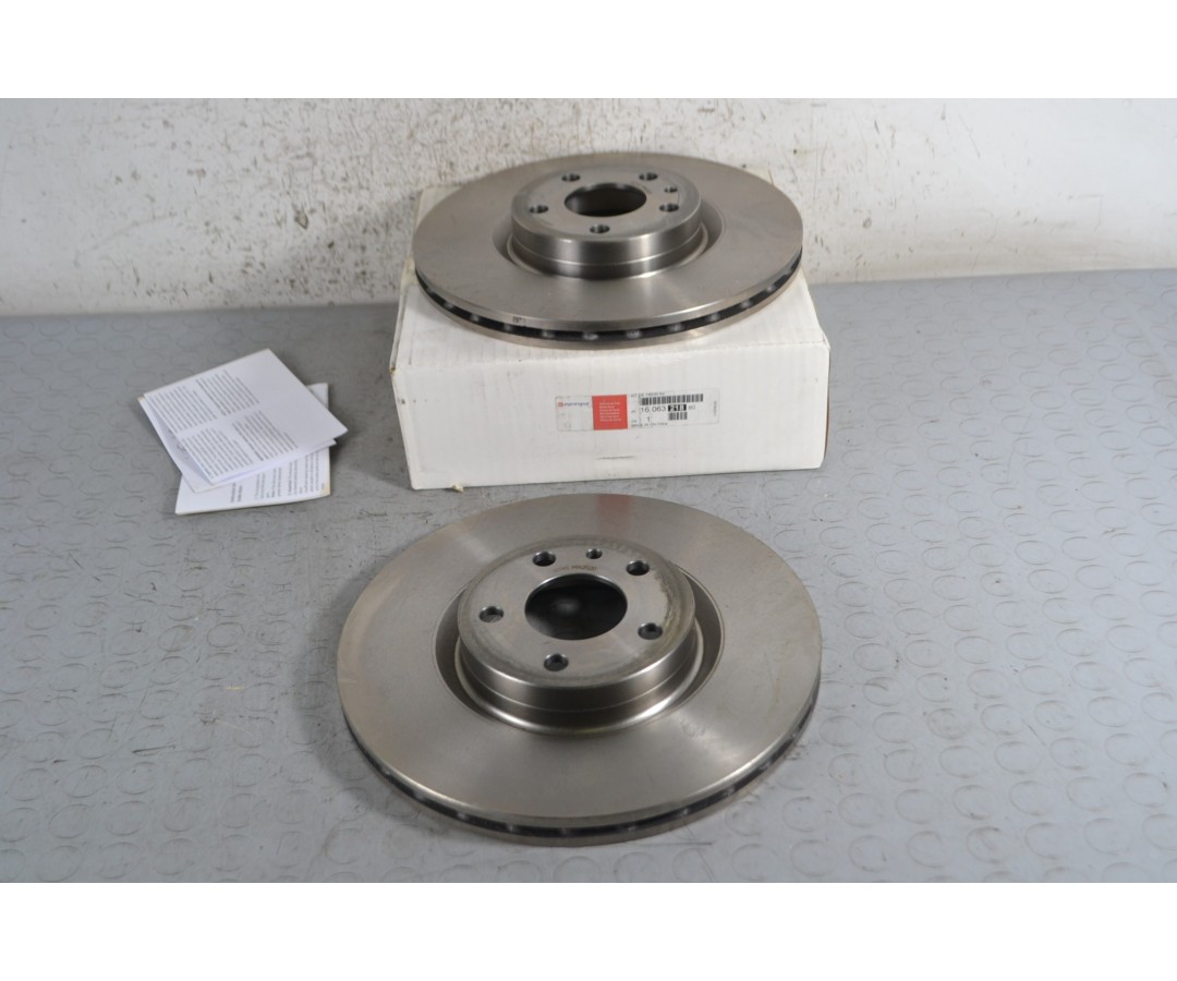 Coppia Dischi Freno Anteriori Ventilato Alfa Romeo 147 dal 2001 al 2010 Cod 1606321880  1686824064979
