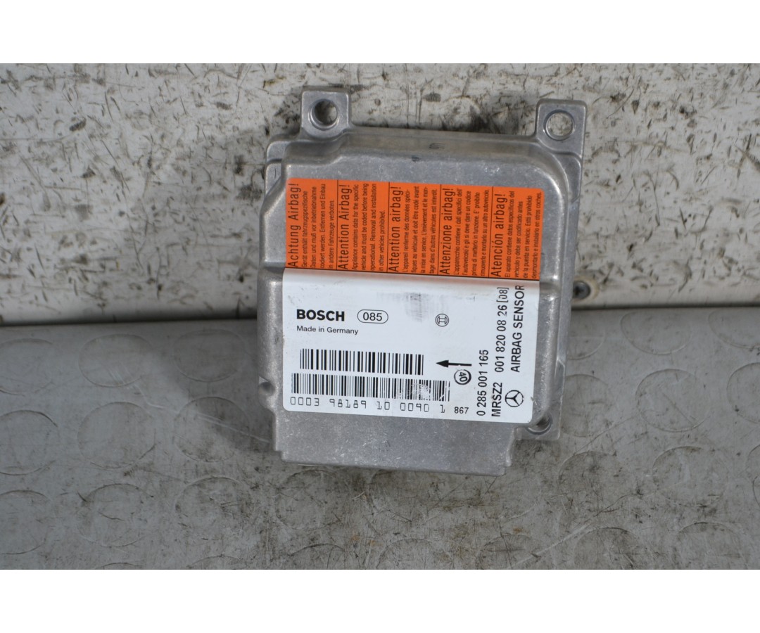 Centralina Airbag Mercedes CLK 200 Kompressor dal 1997 al 2003 Cod 0285001165  1687169845032