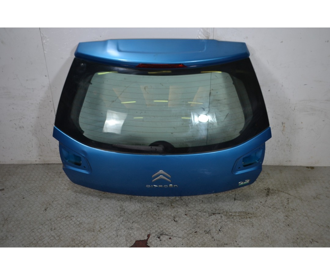 Portellone bagagliaio posteriore Citroen C3 Dal 2009 al 2016 Cod 8701CG  1689866747664