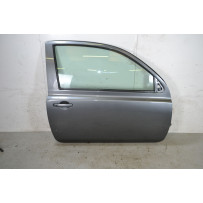 Portiera sportello destro DX Nissan Micra K12 3 porte Dal 2002 al 2010 Cod 80100AX630  1693474128333