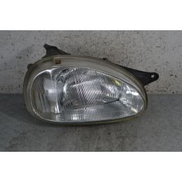 Faro fanale anteriore DX Opel Corsa B Dal 1993 al 2000 Cod 90444787  1694698875584