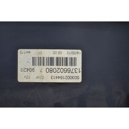 Strumentazione contachilometri Fiat Qubo Dal 2008 al 2019 Cod 1376602080  1696259417851