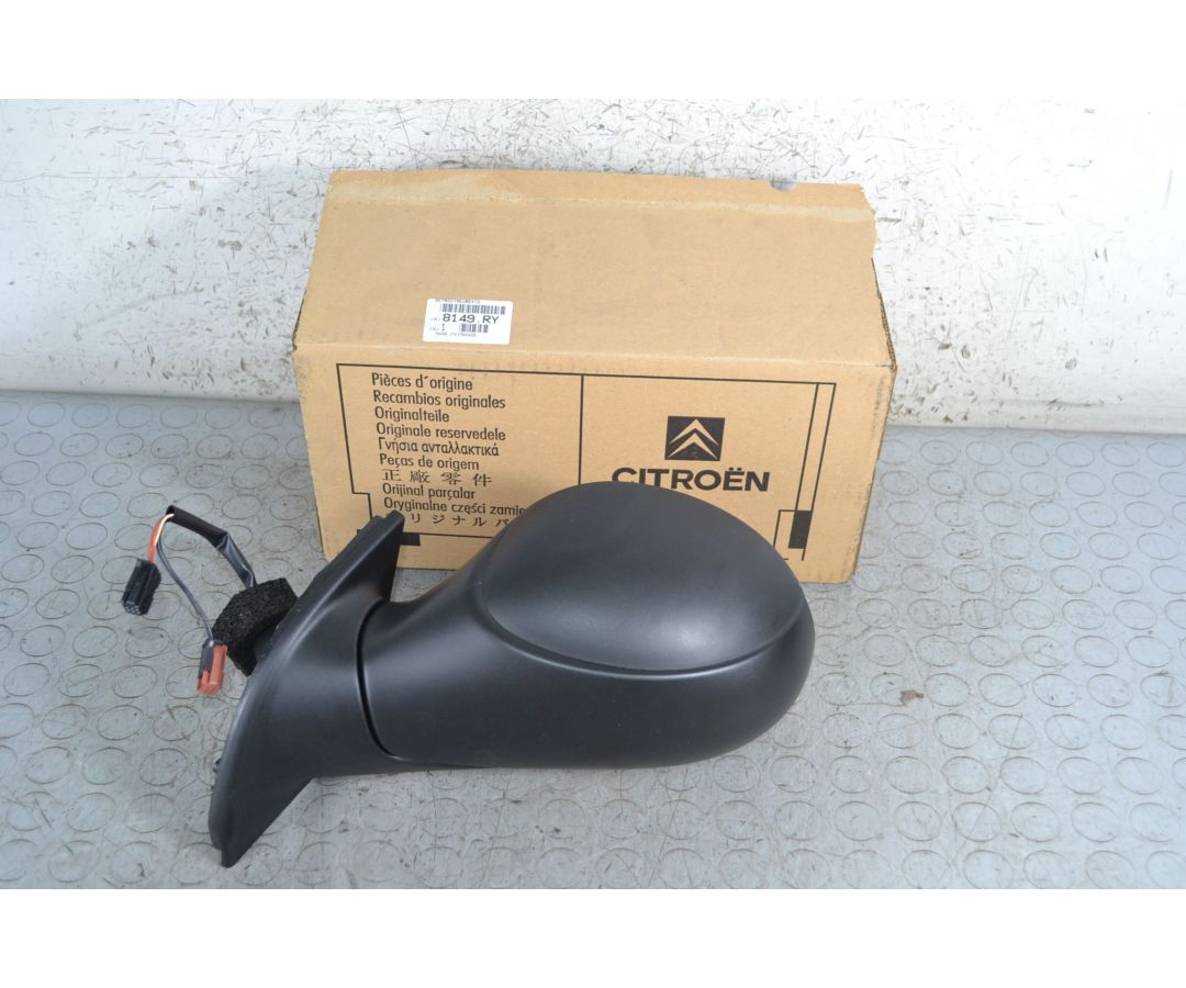 Specchietto retrovisore esterno SX Citroen C3 I dal 2002 al 2012 Cod 8149ry  1696328144343