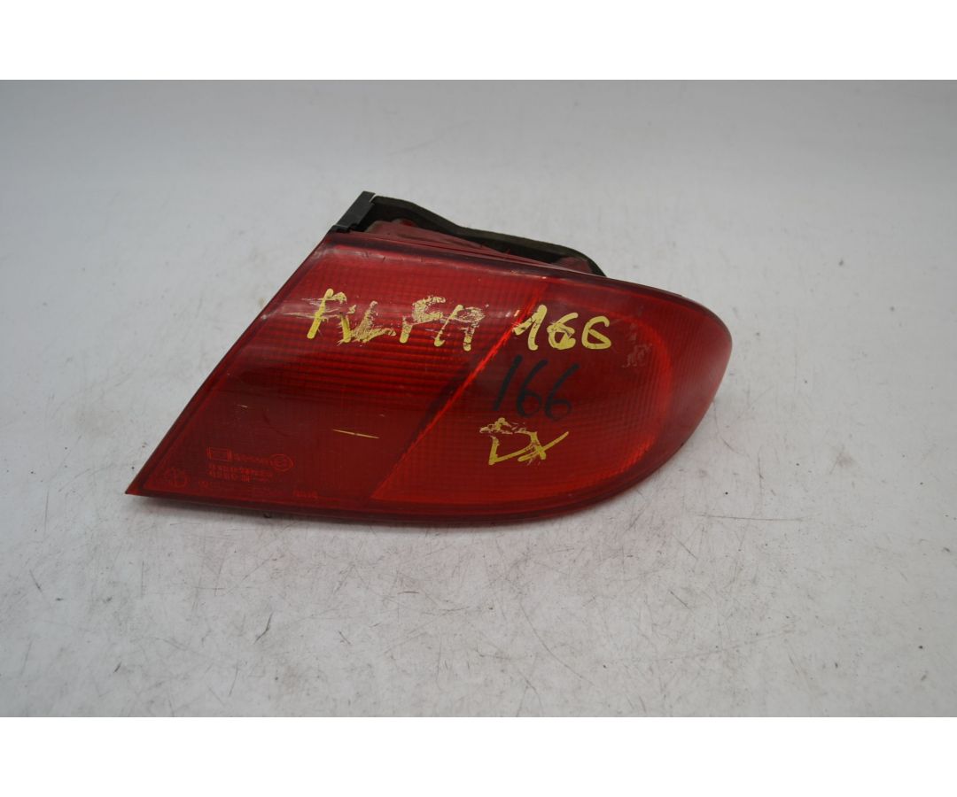 Fanale Stop posteriore DX Alfa Romeo 166 dal 1998 al 2007 Cod 60597301  1698220148627