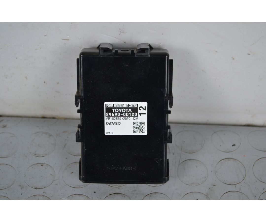 Centralina Gestione Alimentazione Toyota Yaris III P13 1.0 51 KW 69CV dal 12/2010 in poi Cod 89690-0d120  1699285771737