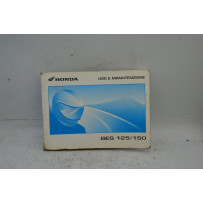 Libretto Uso e Manutenzione Honda Dylan 125 / 150 Dal 2002 al 2006  1700833539102