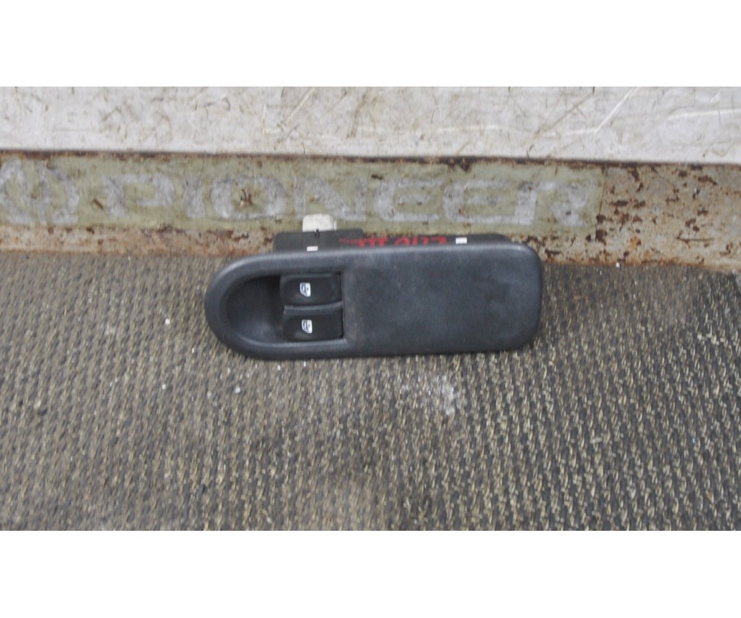 Pulsantiera Alzacristalli Anteriore Sinistro Sx Renault Clio III dal 2005 al 2013  2411111146668