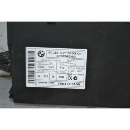 Centralina Modulo Controllo Chiave BMW Serie 3 E91 dal 09/2008 al 02/2010 Cod 61.35-9217853-01 Cod Motore N47 D20C  170498613...