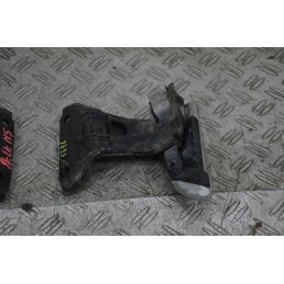 Coppia Pedalini Pedane Poggiapiedi Passeggero Honda SH 125 Dal 2013 al 2016  1705587929308