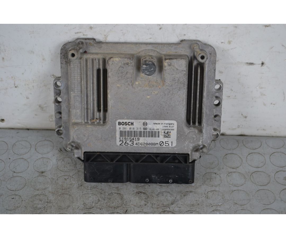 Centralina ECU Fiat Doblo dal 2009 in poi Cod 51915419  1707494405388