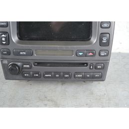 Autoradio + Controllo Comando Clima Jaguar X-Type dal 02/2001 al 05/2010 Cod 1x43-10e889fc Cod Motore QJBA  1708940890260
