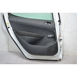 Portiera sportello posteriore SX Peugeot 308 Dal 2007 al 2014 Colore bianco  1711117451751