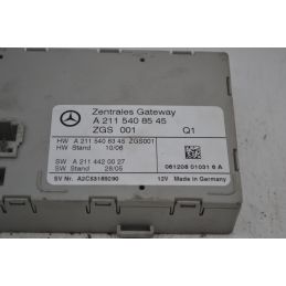 Centralina modulo Gateway Mercedes Classe E W211 Dal 2006 al 2009 Cod A2115408545  1713263030224