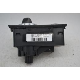 Pulsantiera comando luci Mercedes Classe E W211 Dal 2002 al 2009 Cod 2115450104  1713270389902